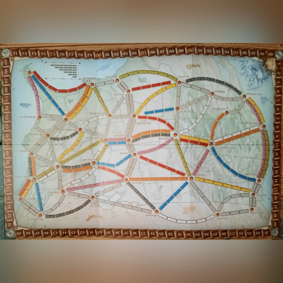 Days of Wonder Ticket to Ride Train Adventure Board Game, Alan R. Moon- Complete - Picture 4 of 13